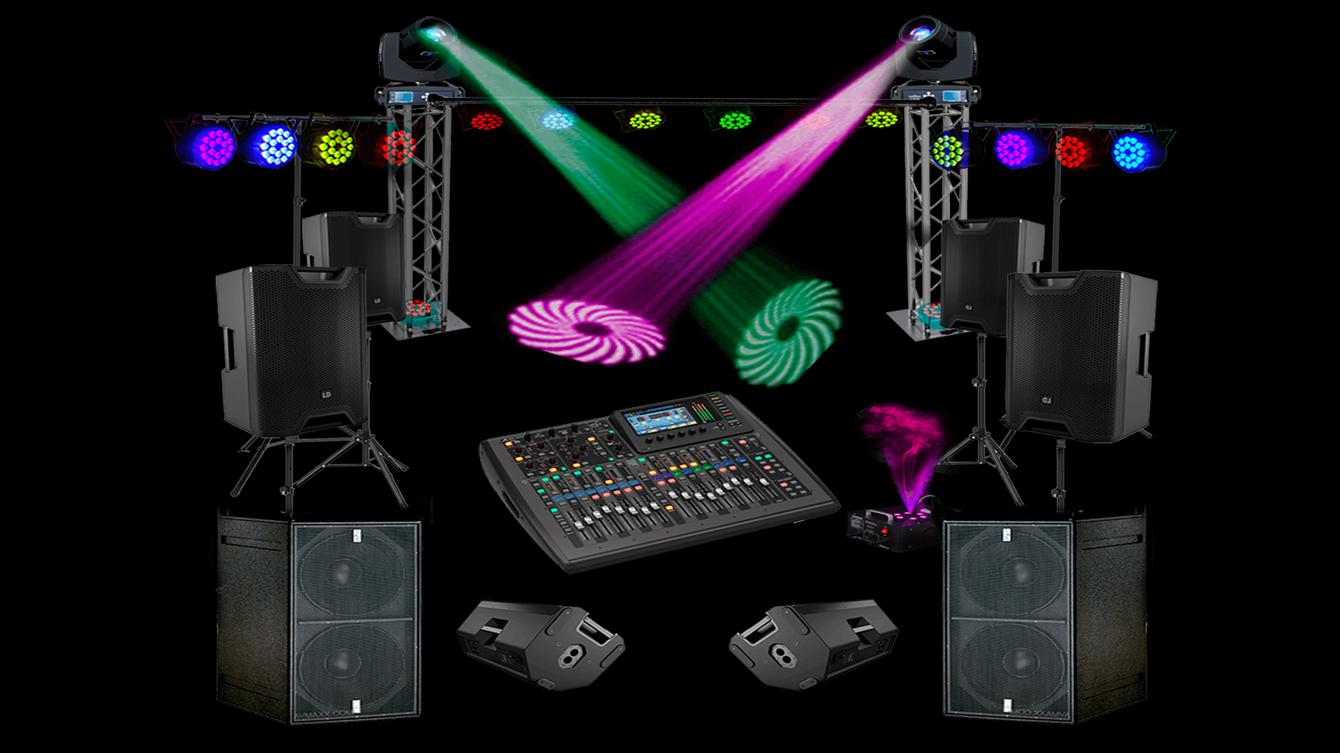 Alquiler Sonido soundcheck producciones combo 3