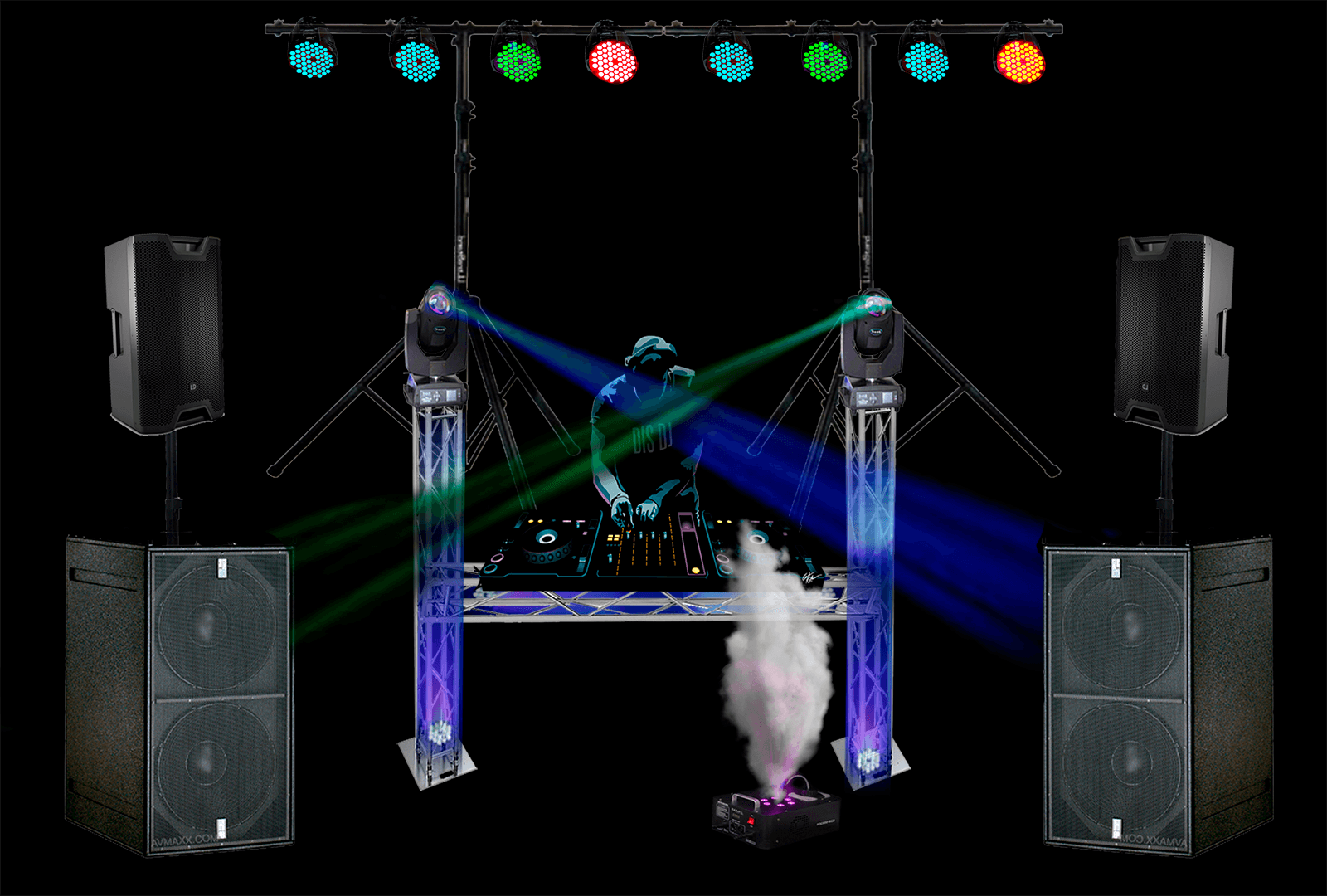 Alquiler Sonido soundcheck producciones montaje dj 2