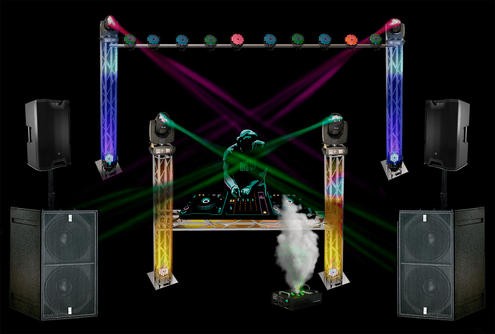 Alquiler Sonido soundcheck producciones montaje dj 3